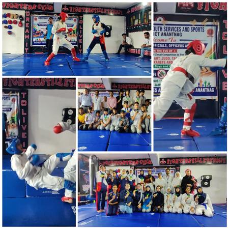 District-Level Inter-School Karate Championship. AGS Wuzur Shines at District-Level Inter-School Karate Championship AGS Wuzur delivered an impressive performance at the District-Level Inter-School Karate Championship for the AAG Boys & Girls category, organised by the District Youth Services & Sports Office, Anantnag, at FSLD Fighters Club, Anantnag. The school showcased outstanding sporting talent, securing an impressive 16 medals — 11 Gold, 3 Silver and 2 Bronze.
